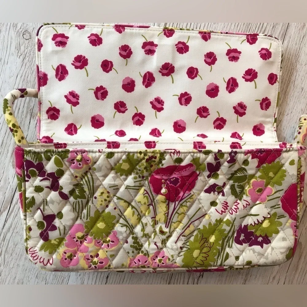 Vera Bradley Make Me Blush Clutch Shoulder Bag Handbag